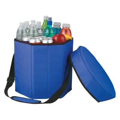 Insulated Seat Cooler Hexagon 600D Polyester - 14 in Diameter - product view 6