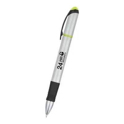 Pen with Highlighter Twist Action Dual Function - 5.5 in