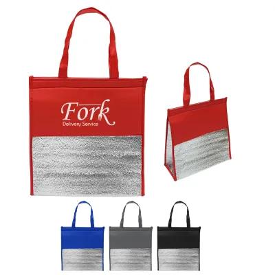 Insulated Cooler Bag with 16 Can Capacity - 12.5 x 13 x 5 in