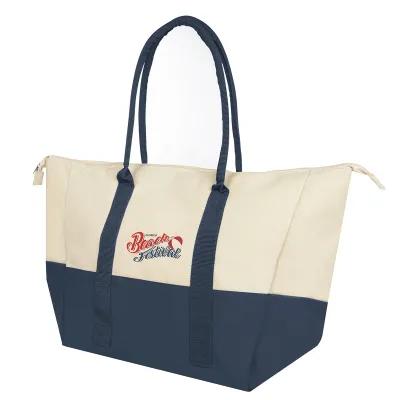 Large Tarpaulin Cooler Tote Bag - 24.5 x 15.5 x 9.5 in - product view 2