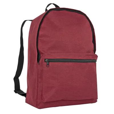 Heathered Backpack with Adjustable Straps - 11.5 x 16 in - product view 3