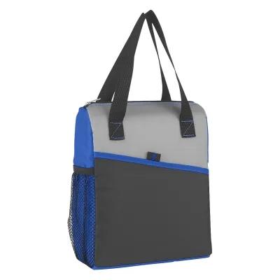 Insulated Cooler Bag with Mesh Pocket - 8 x 10 in - product view 2
