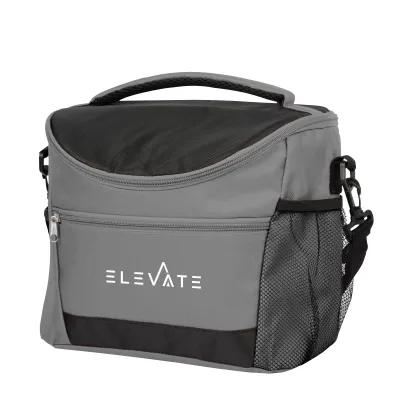 Insulated Lunch Cooler with Shoulder Strap - 11.75 x 10 x 7 in
