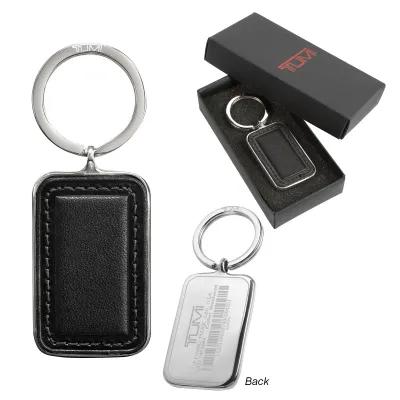 Nylon Key Fob with Split Ring - 1.25 x 3.5 x 0.25 in - product view 2