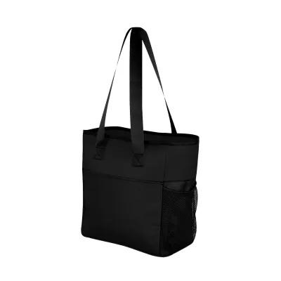 Recycled Polyester Cooler Tote Bag - 11 x 10 x 6 in - product view 4