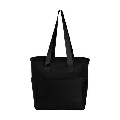 Recycled Polyester Cooler Tote Bag - 11 x 10 x 6 in - product view 5