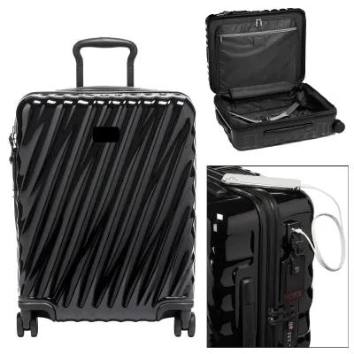 Expandable 4-Wheeled Carry On with USB Port - 21.75 x 15.75 x 9 in - product view 2