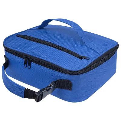 Dual Handle Lunch Bag 600D Polyester Upright - product view 4