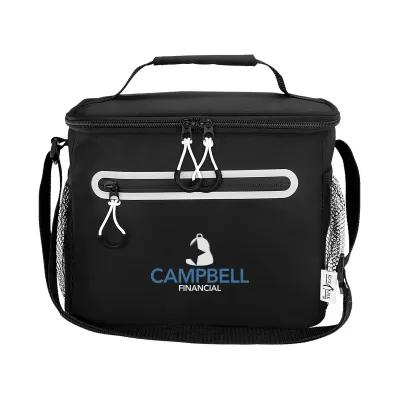 Insulated Cooler Bag with Mesh Pockets - 12 Can - product view 2