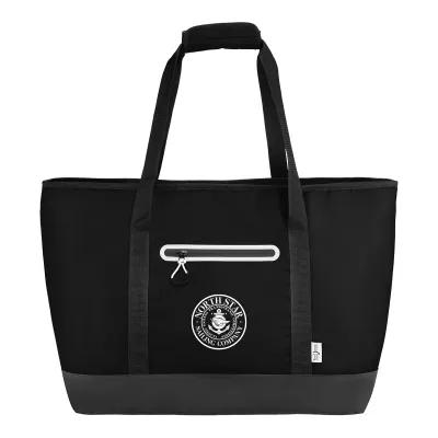 Insulated Cooler Tote Bag with Trolley Strap - 32 Can
