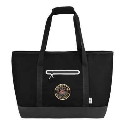 Insulated Cooler Tote Bag with Trolley Strap - 32 Can - product view 4