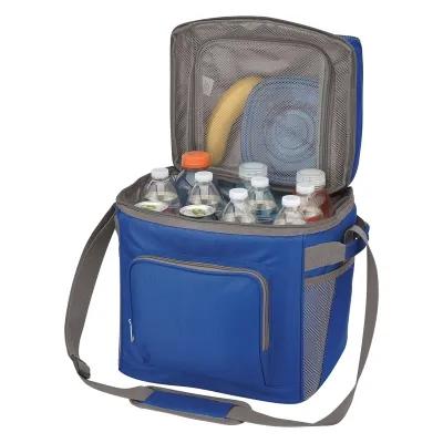 Insulated Tall Boy Cooler Bag with Mesh Pocket - product view 5