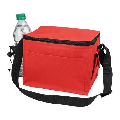 Insulated Cooler Bag with Multiple Pockets - 6 Pack - product view 2