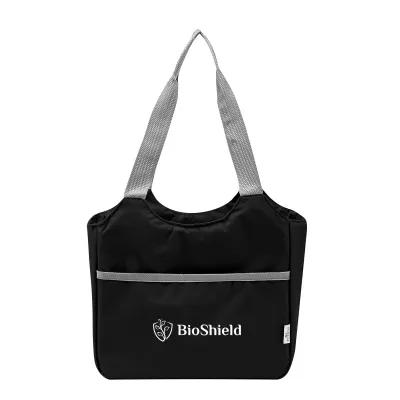 Recycled Polyester Cooler Tote Bag - 10 x 8 in - product view 2