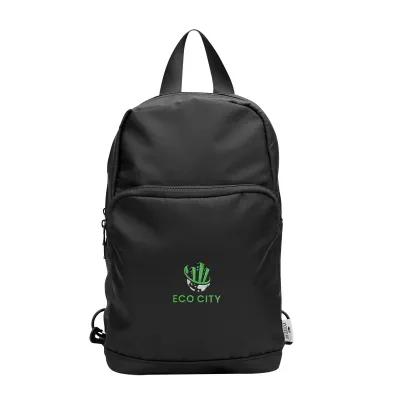 Recycled Polyester Convertible Backpack Sling Bag - product view 7