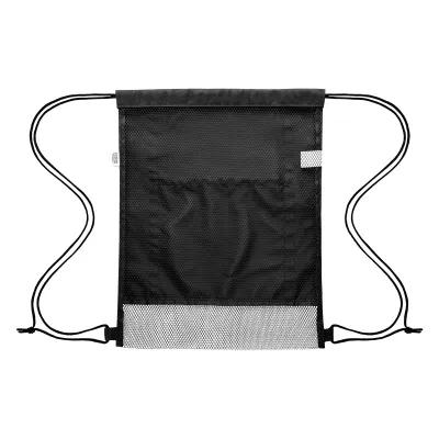 Drawstring Bag Reflective rPET Game Time - 13 x 16 in - product view 4