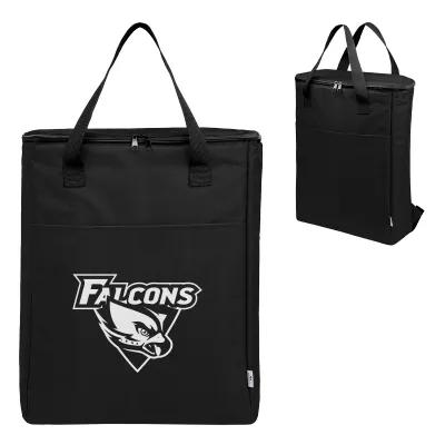 Insulated Cooler Backpack Recycled Polyester - 15 Can - product view 4