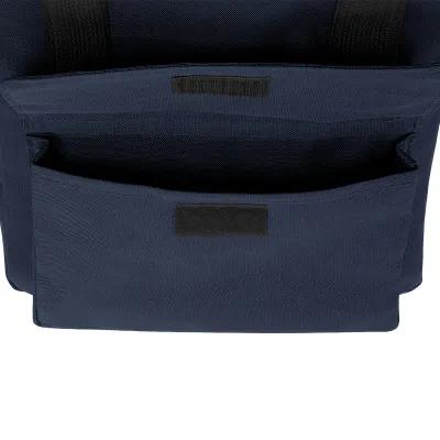 Laptop Backpack Recycled Polyester with PU Accents - 11 x 15¾ x 5¼ in - product view 6