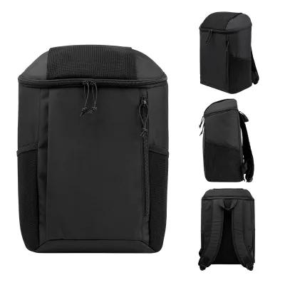 Insulated Cooler Backpack Recycled Polyester - 15 Can - product view 8