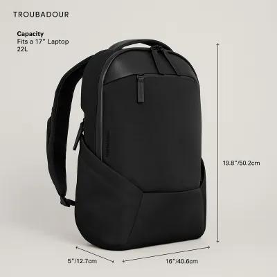 Backpack Recycled Polyester Apex Style - 12.5 x 19 in - product view 2