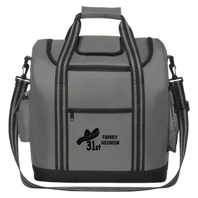 Insulated Cooler Bag Flip Top Access - 14 x 15 in