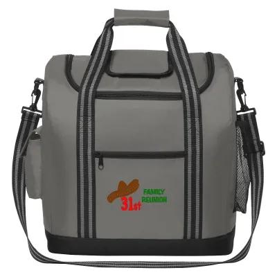 Insulated Cooler Bag Flip Top Access - 14 x 15 in - product view 2