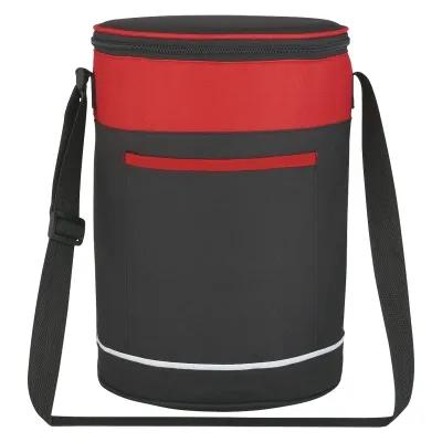 Insulated Cooler Bag Round Barrel Design - 12.5 in - product view 3