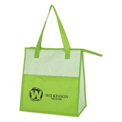 Insulated Cooler Bag Laminated Non-Woven Large - 13 x 13 x 7 in