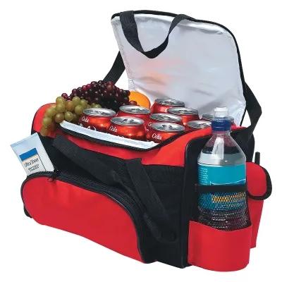 Insulated Cooler Bag 600D Polyester Dual Handle - 14 x 8 x 8 in - product view 5