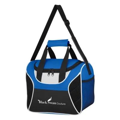 Insulated Cooler Bag Mesh Accent 600D Polyester - 12 x 10 x 8 in
