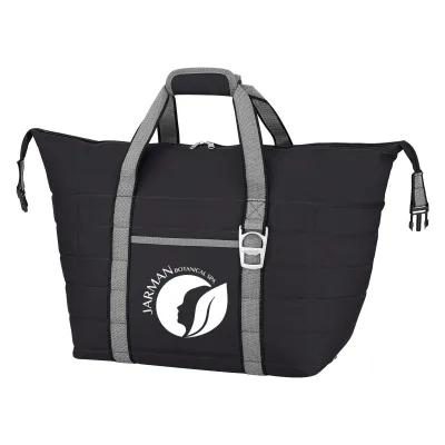 Insulated Cooler Tote Bag 600D Polyester Large - 15 x 14 x 9 in