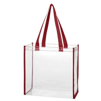 Clear Tote Bag PVC NFL Stadium Approved - 12 x 12 x 6 in - product view 3