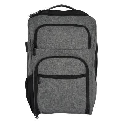 Backpack RFID Laptop Heathered Polyester Convertible - 11 x 18 x 5 in - product view 7