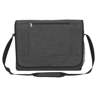 Messenger Bag Polycanvas with Trolley Sleeve - 16 x 11 in - product view 4