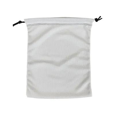 Polyester Drawstring Bag - 7 x 9.5 in - promotional product with custom logo