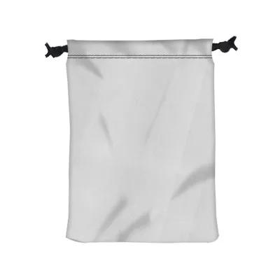 Polyester Drawstring Bag - 9 x 12 in - promotional product with custom logo