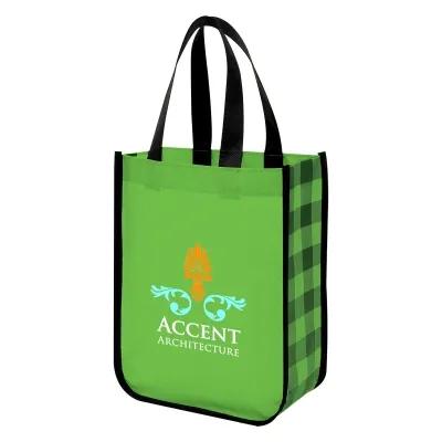 Laminated Non-Woven Tote Bag Water-Resistant - 9.25 x 11.75 x 4.5 in - product view 3