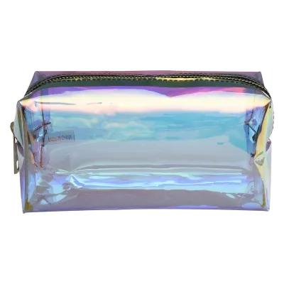 Hologram Vanity Bag Iridescent TPU - 7 x 3.5 x 3 in - product view 2
