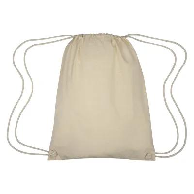 Cotton Canvas Drawstring Bag Natural - 14.5 x 18.25 in - product view 1
