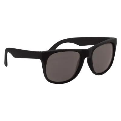 Recycled Rubberized Sunglasses with UV400 Protection - product view 3