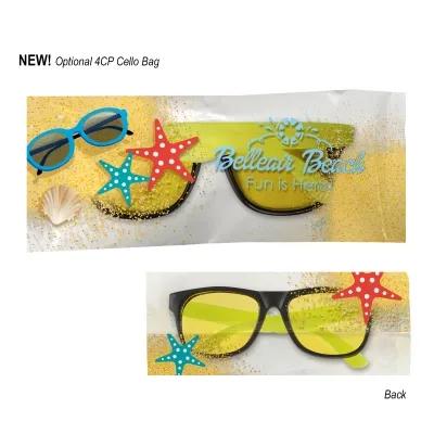 Tinted Rubberized Sunglasses with UV400 Protection - product view 4