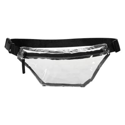 Clear Fanny Pack NFL Compliant with Zipper - 12 x 5.5 in - product view 2