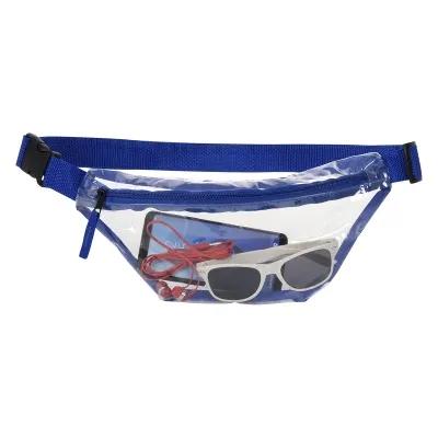 Clear Fanny Pack NFL Compliant with Zipper - 12 x 5.5 in - product view 3