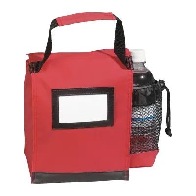Insulated Lunch Bag with ID Holder - 7.5 x 9.5 in - product view 1