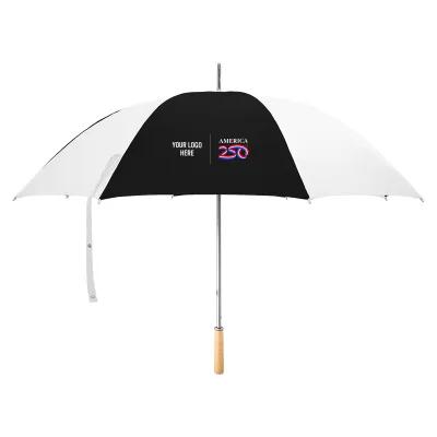 America250 Golf Umbrella Manual Open - 60 in Arc