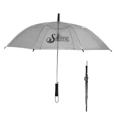 Clear Umbrella Automatic Open - 46 in Arc - product view 2