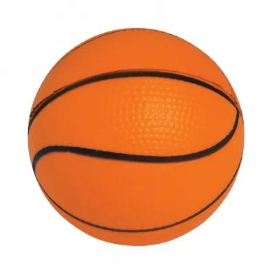 Custom Stress Ball Basketball Shape Polyurethane - 3 7/8 in - product view 2