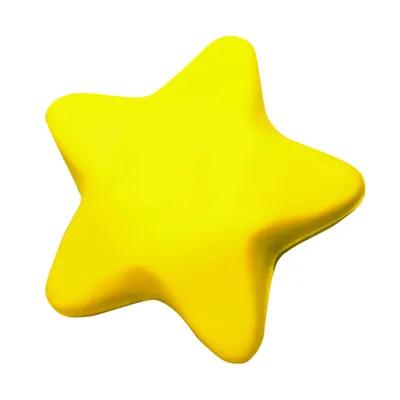 Custom Stress Ball Star Shape Polyurethane - 3 1/4 x 3 1/4 in - product view 2