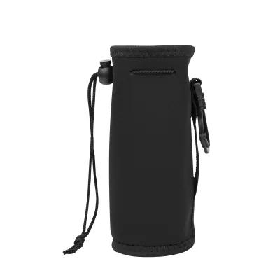 Bottle Cooler Bag Insulated Foam with Clip - 6 3/4 in - product view 2