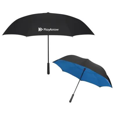 Inversion Umbrella Two-Tone Contrasting Underside - 48 in Arc